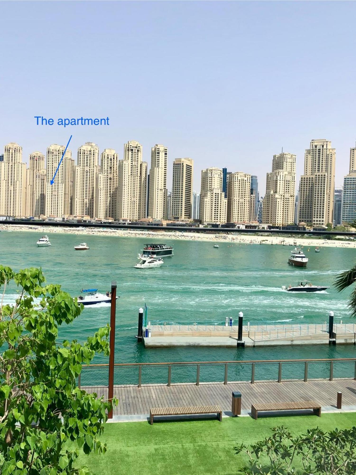 Jbr Beachfront Luxe Apartment All Rooms Sea Facing 迪拜 外观 照片