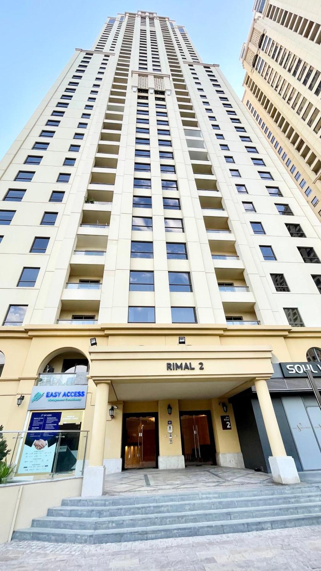 Jbr Beachfront Luxe Apartment All Rooms Sea Facing 迪拜 外观 照片