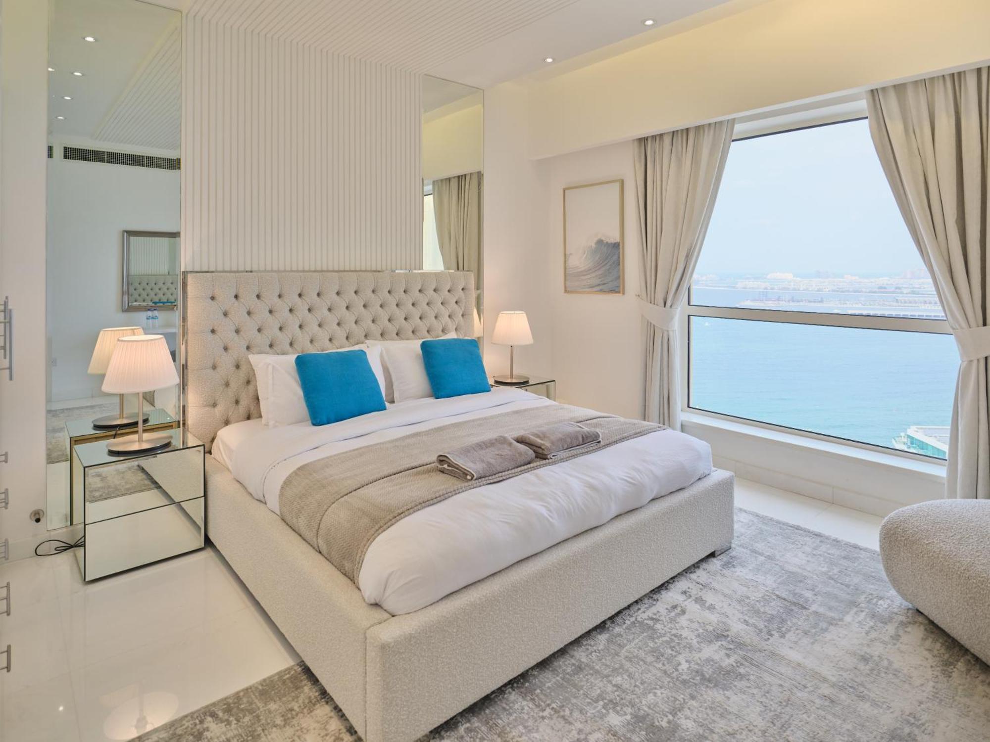 Jbr Beachfront Luxe Apartment All Rooms Sea Facing 迪拜 外观 照片