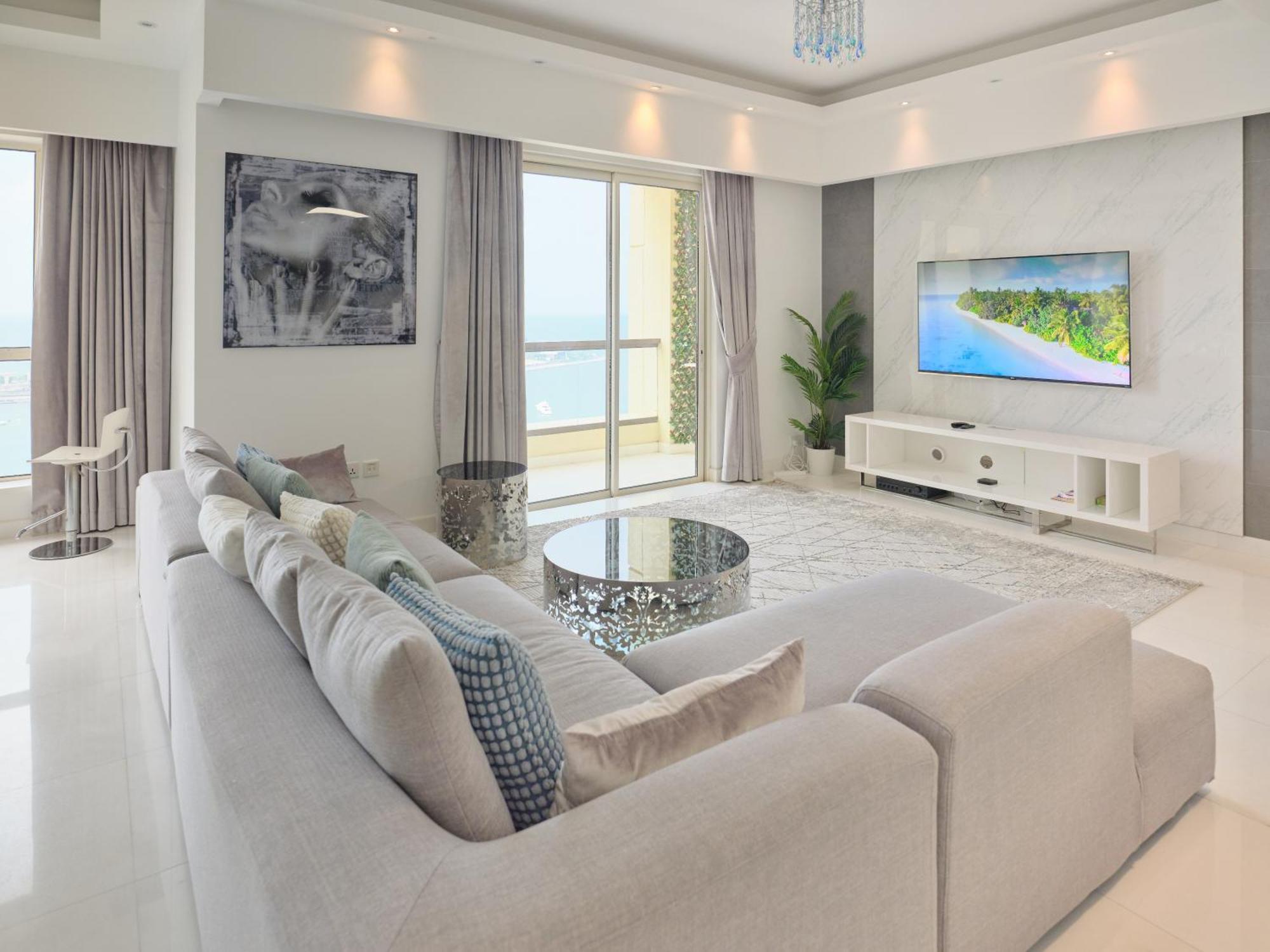Jbr Beachfront Luxe Apartment All Rooms Sea Facing 迪拜 外观 照片