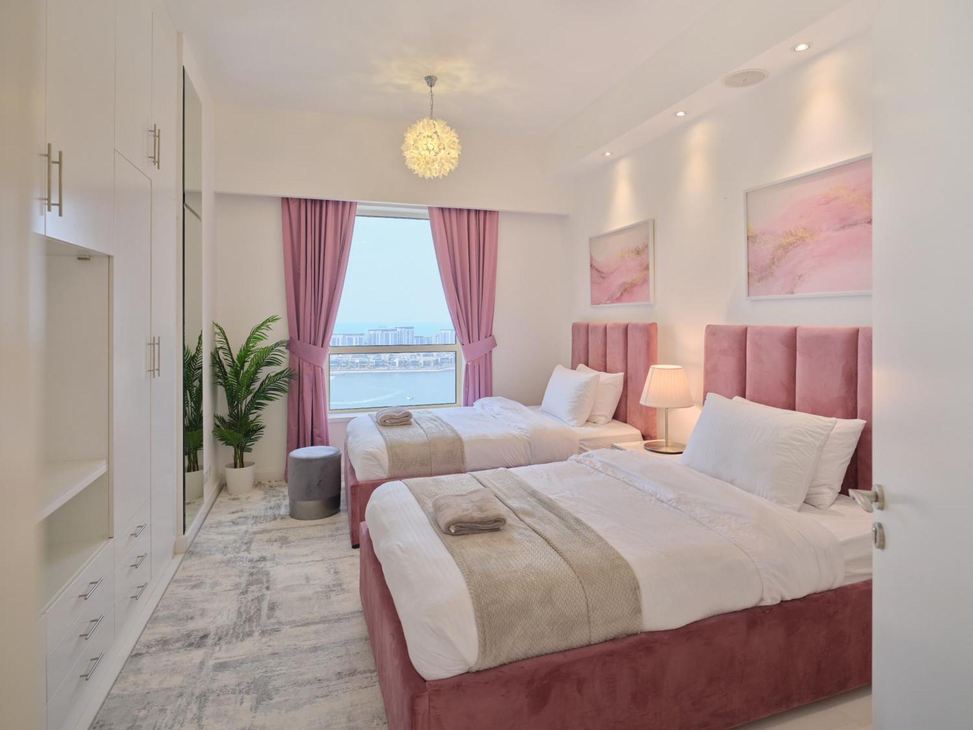 Jbr Beachfront Luxe Apartment All Rooms Sea Facing 迪拜 外观 照片